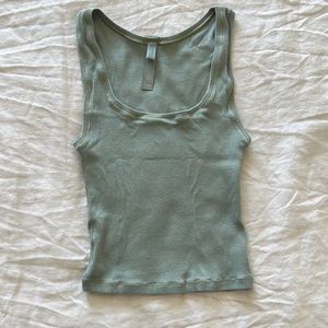 Skims cotton rib tank - mineral